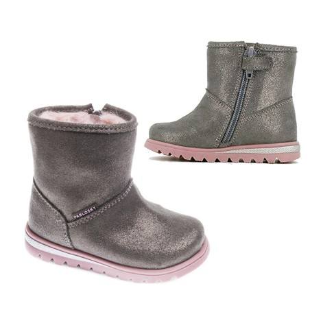 PABLOSLY Stivaletto con pelliccia Baby