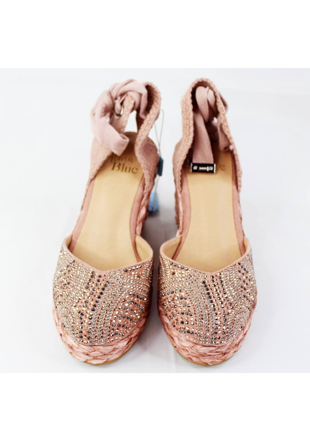 ALMA BLUE Espadrillas con zeppa Donna