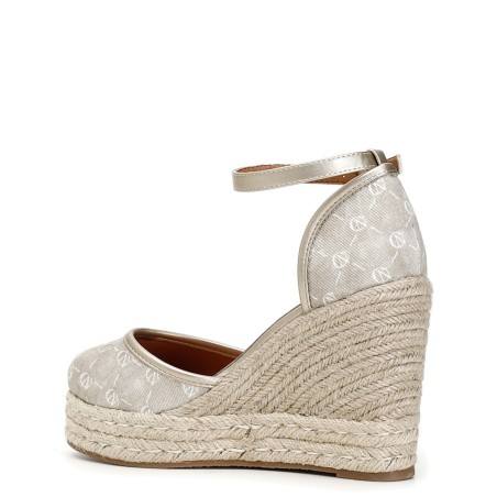 CAFèNOIR Espadrillas con zeppa Donna
