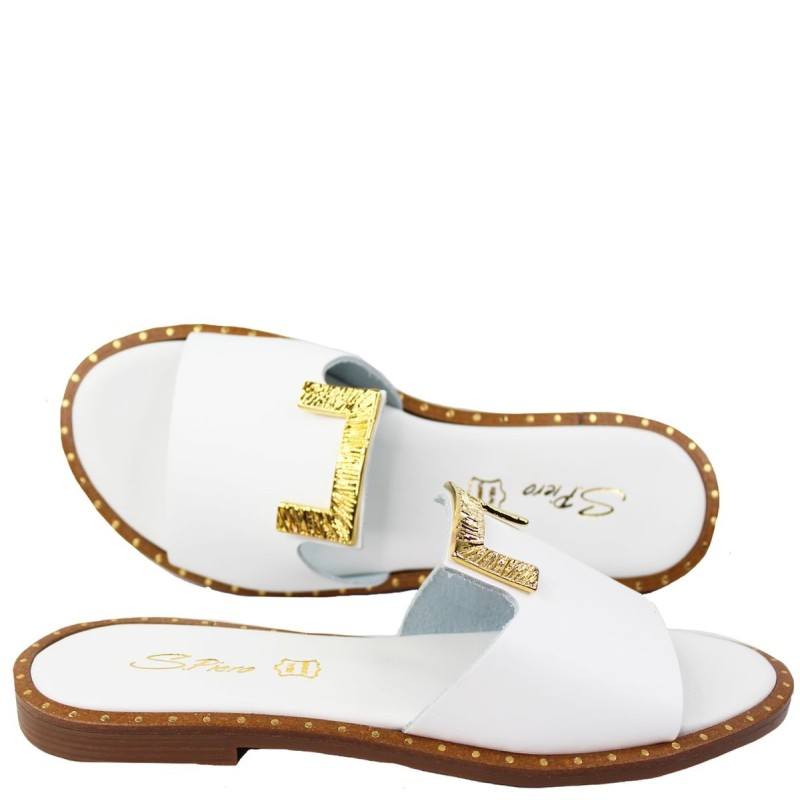 S.PIERO Ciabatta in pelle...