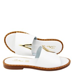 S.PIERO Ciabatta in pelle Donna