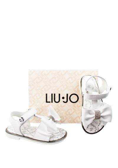 LIU JO Sandali con fiocco gioiello Bimba
