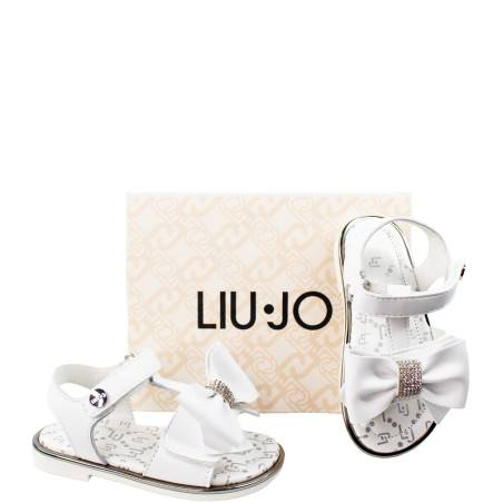 LIU JO Sandali con fiocco gioiello Bimba