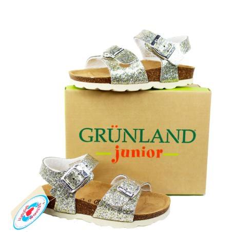 GRUNLAND JUNIOR Sandalo luce Bambina 24/35