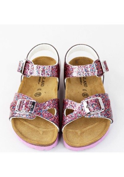 GRUNLAND JUNIOR Sandalo luce Bambina 24/35