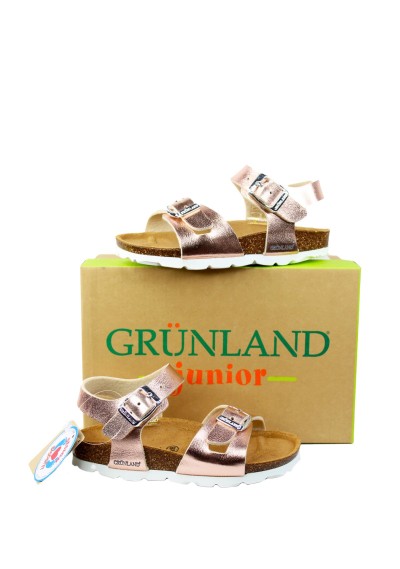 GRUNLAND JUNIOR Sandalo perlato Bambina 26/35
