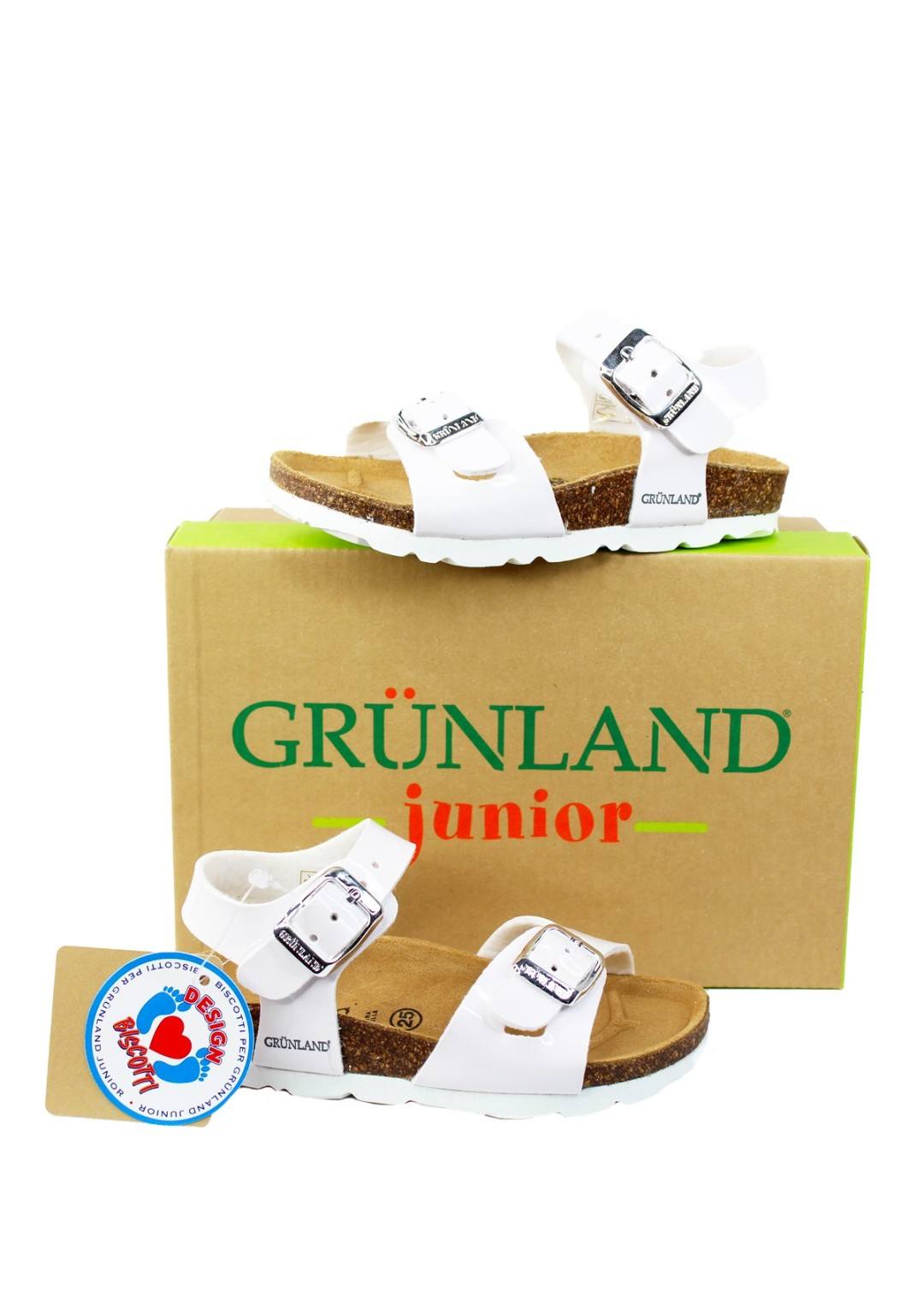 GRUNLAND JUNIOR Sandalo doppia fibbia Bambina 24/36