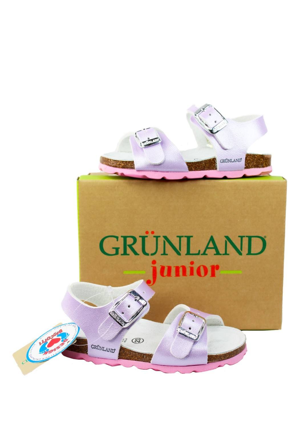 GRUNLAND JUNIOR Sandalo aria Bimba 20/25