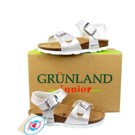 GRUNLAND JUNIOR Sandalo perlato Bambina 26/35