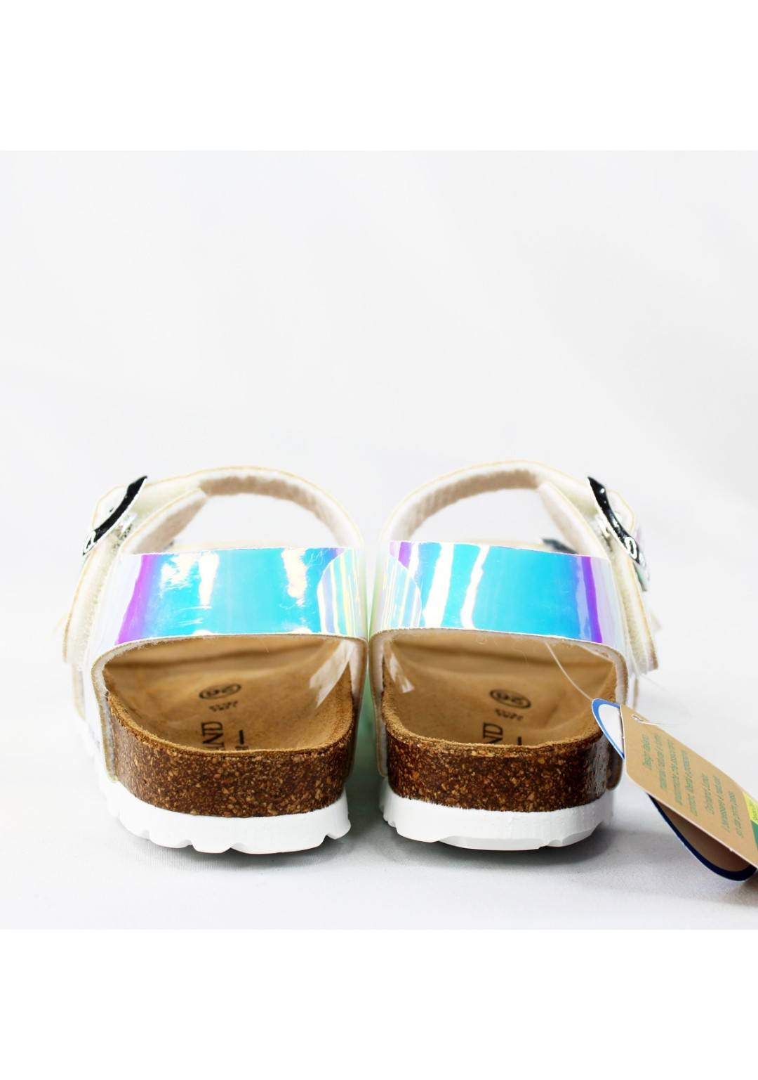 GRUNLAND JUNIOR Sandalo cangiante luce Bambina 26/35