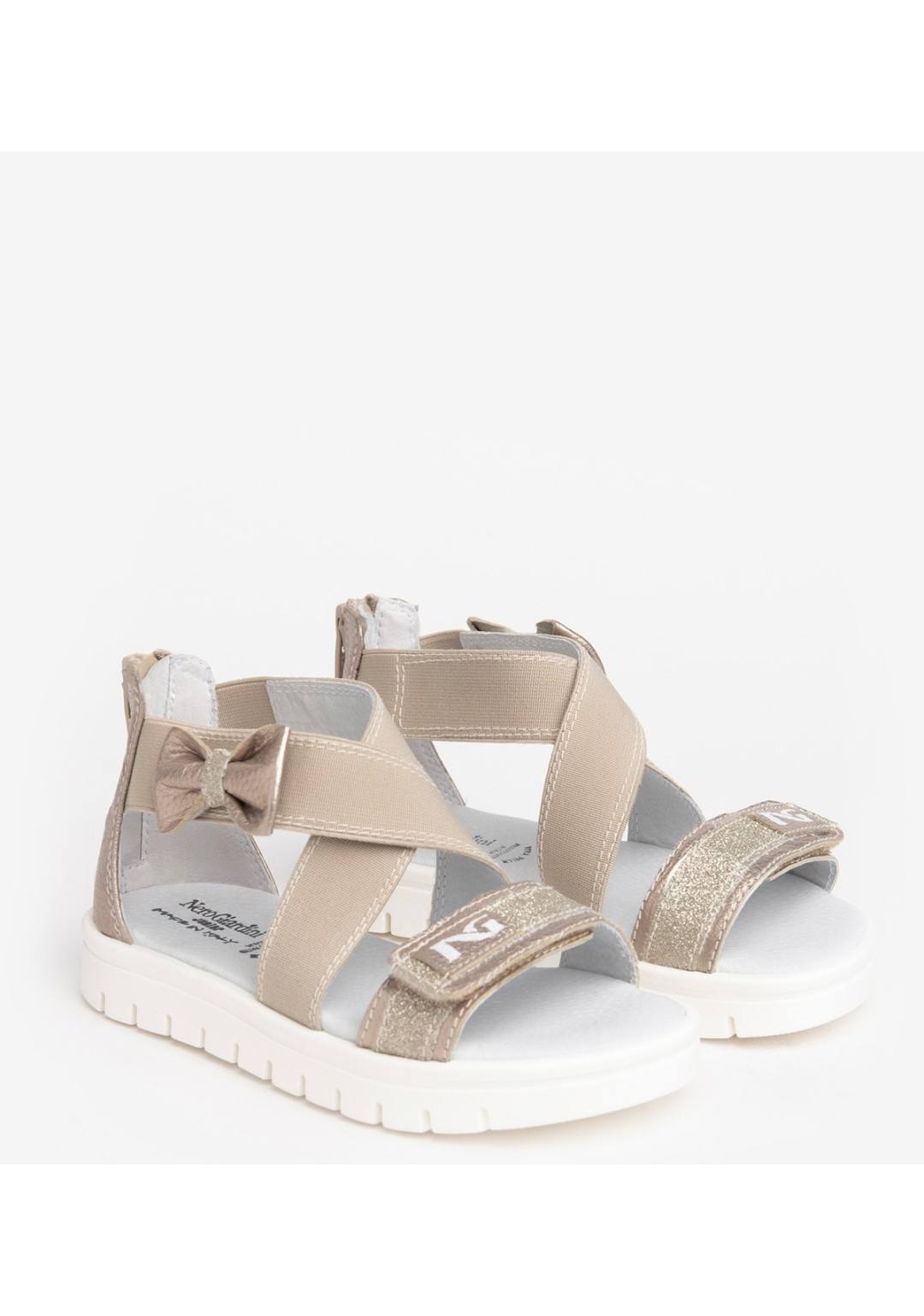 NEROGIARDINI Sandaletto con elastici Bimba 25/30