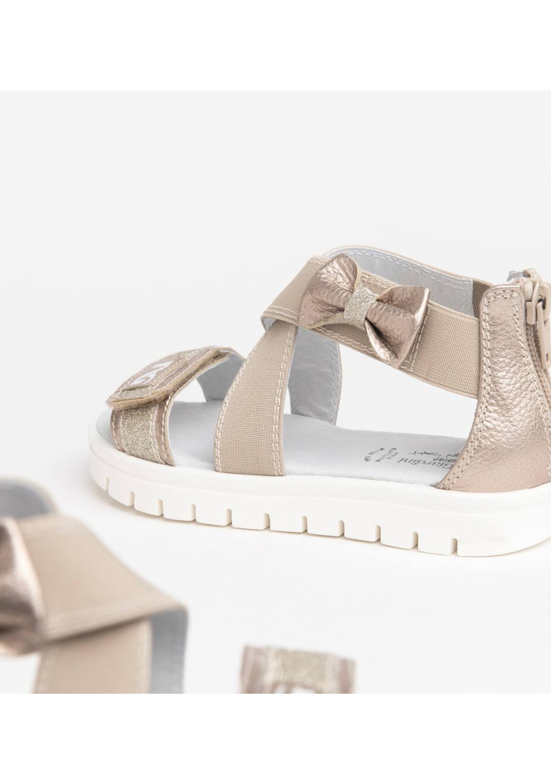 NEROGIARDINI Sandaletto con elastici Bimba 25/30