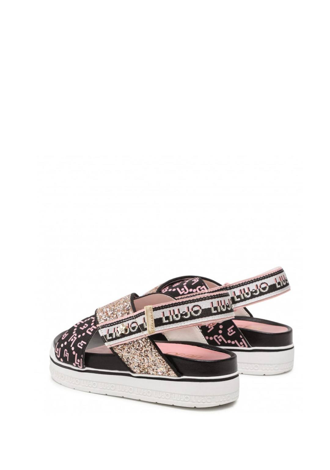 LIU JO Sandalo incrocio glitter Bimba 30/34