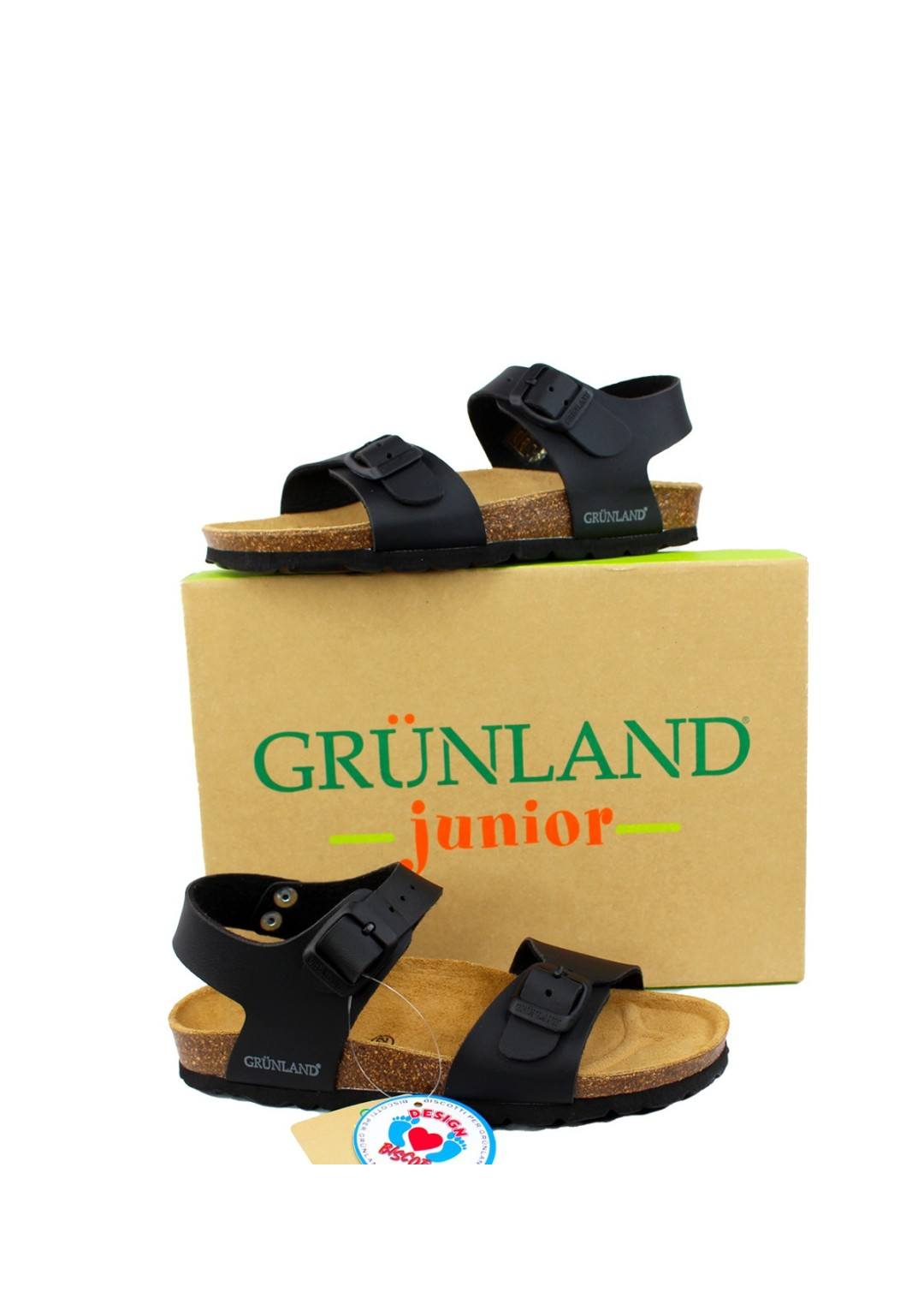 GRUNLAND JUNIOR Sandalo Ragazzo 35/40