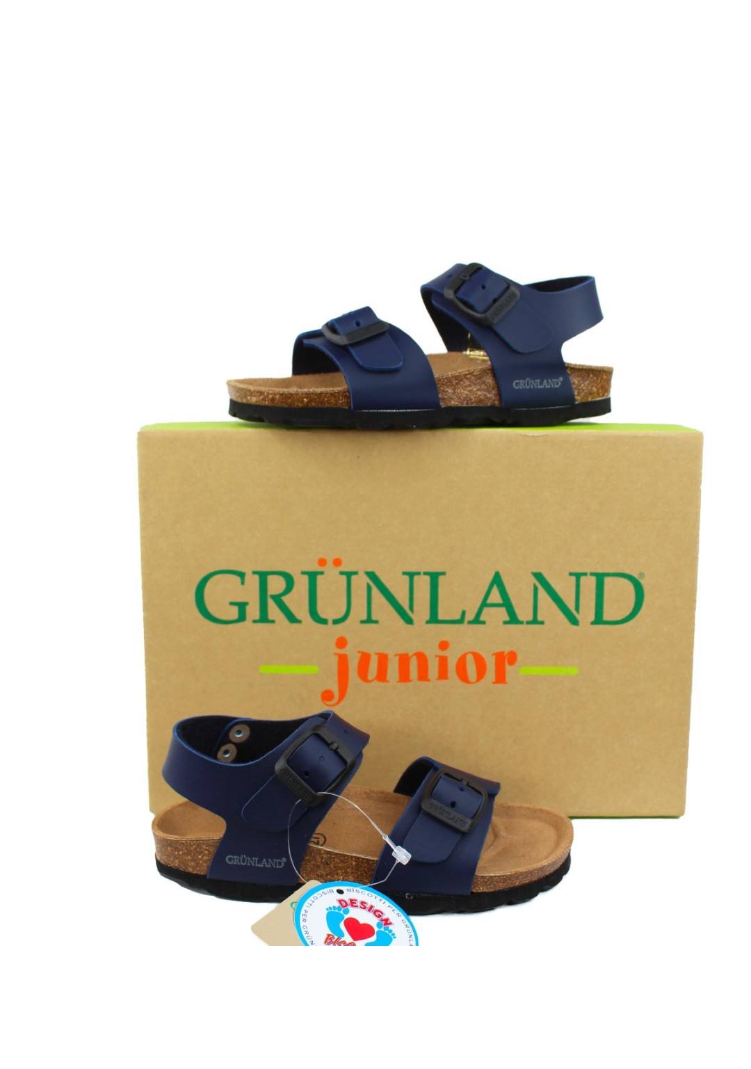 GRUNLAND JUNIOR Sandalo Ragazzo 35/40