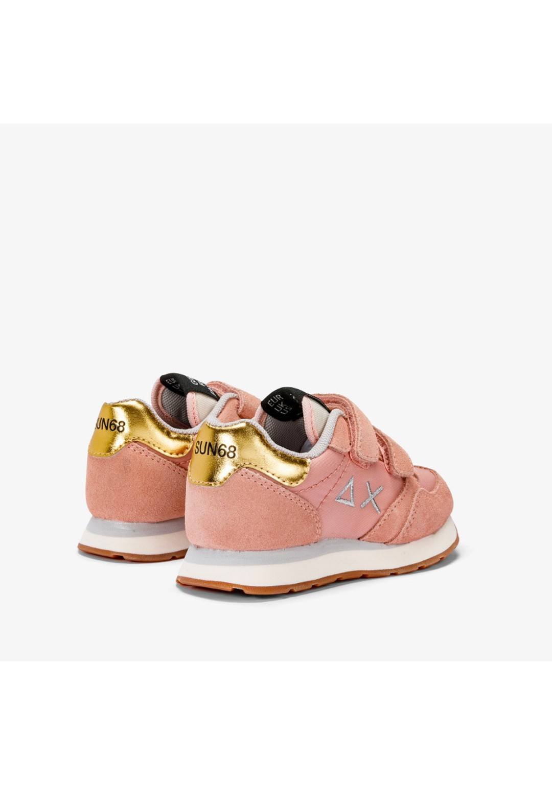 SUN68 GIRL'S ALLY GOLD Sneakers Baby