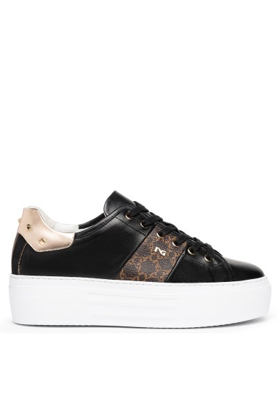 NEROGIARDINI Sneakers Donna in pelle