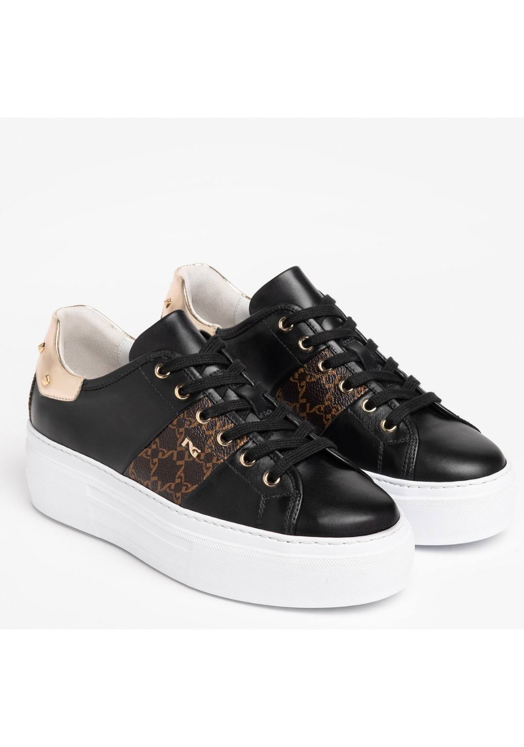 NEROGIARDINI Sneakers Donna in pelle