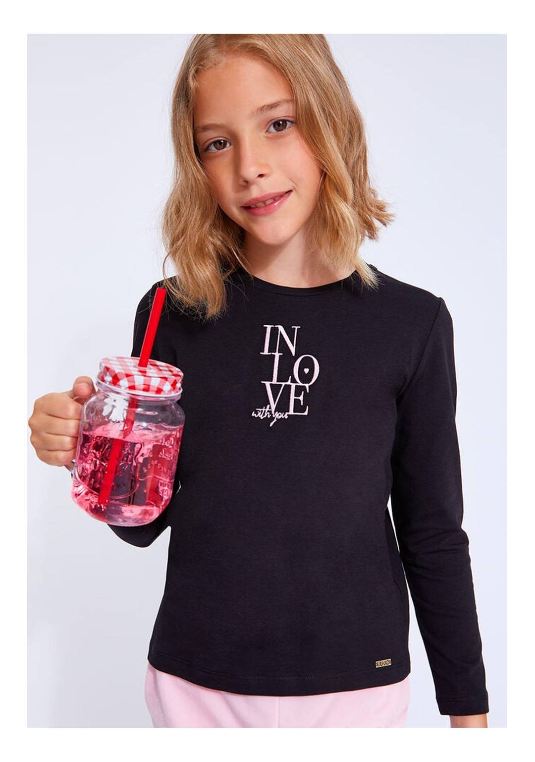 LIU JO T SHIRT Bambina con logo