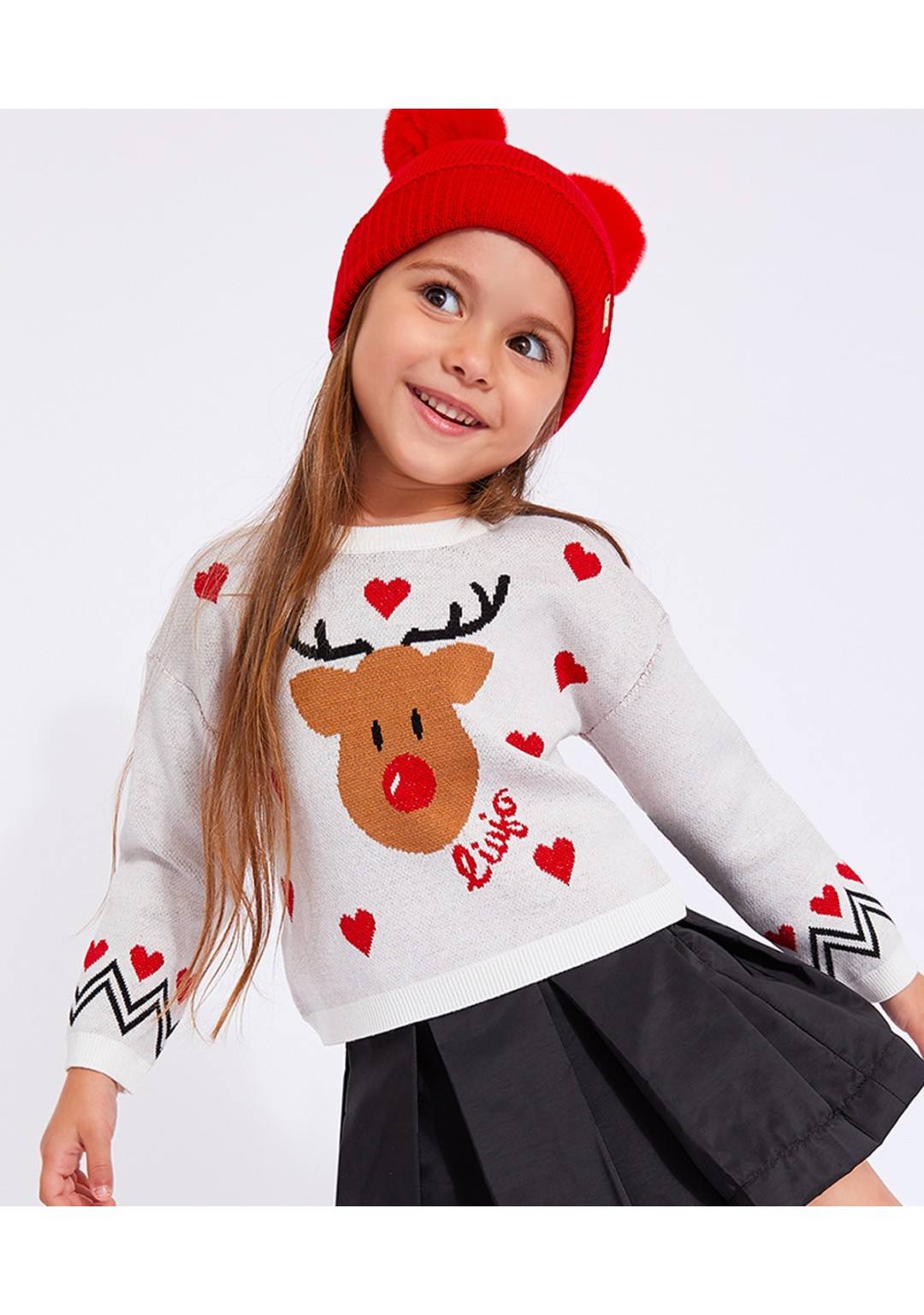 LIU JO Maglioncino Christmas Bambina