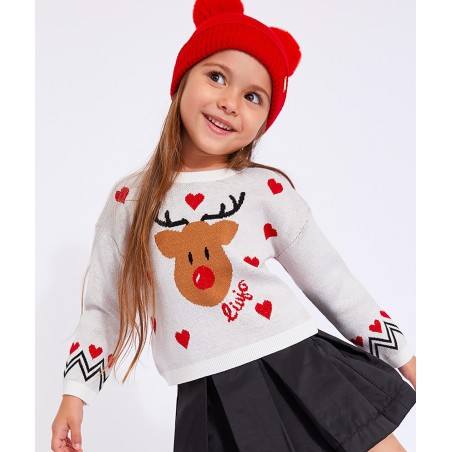 LIU JO Maglioncino Christmas Bambina