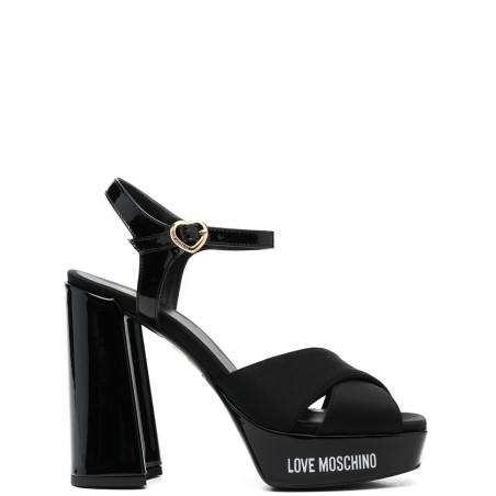 LOVE MOSCHINO - Sandalo Incrocio - Donna - JA1605C N