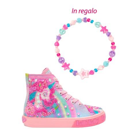 Lelli Kelly - Sneaker Unicorno - Bambine e ragazze - LKED3488