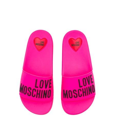 LOVE MOSCHINO - Ciabatta logo - Donna - JA28052 R