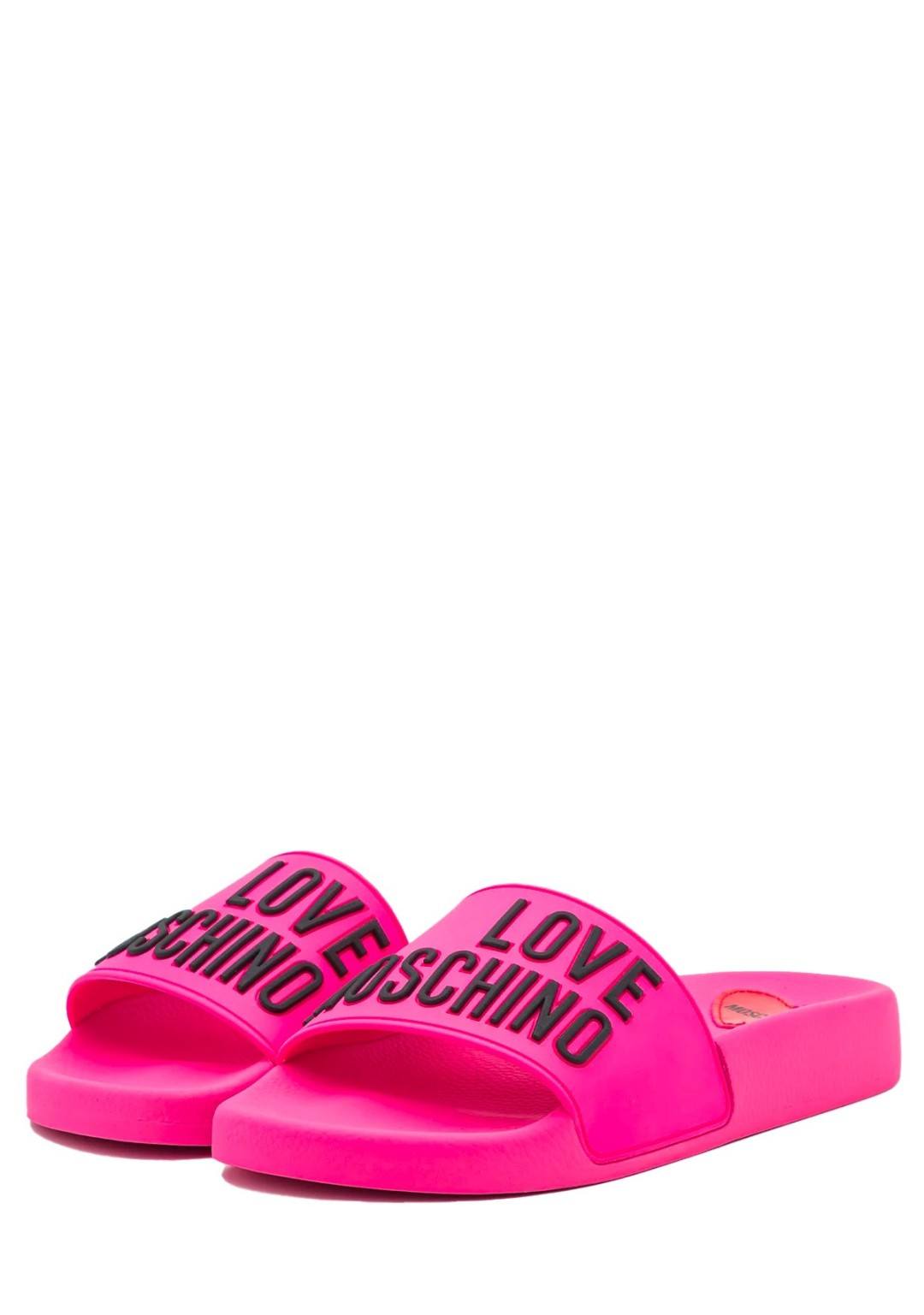 LOVE MOSCHINO - Ciabatta logo - Donna - JA28052 R