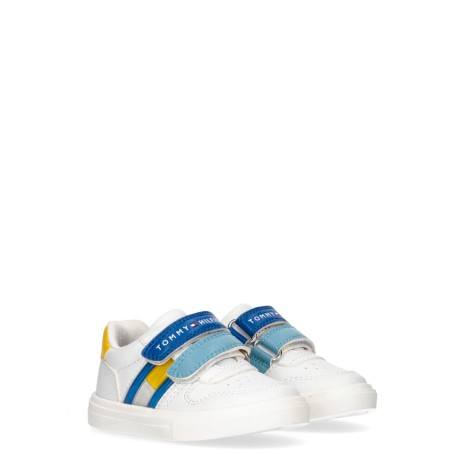 TOMMY HILFIGER - Sneaker Blu/Giallo - Bimbo - T1B9-32842