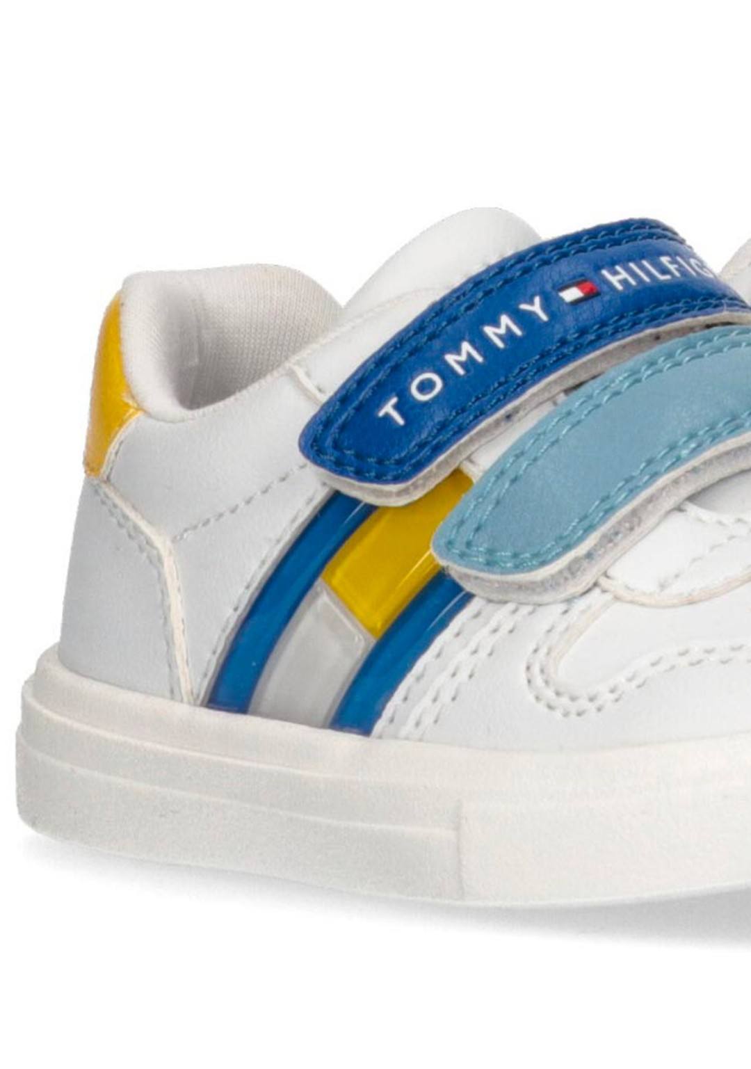 TOMMY HILFIGER - Sneaker Blu/Giallo - Bimbo - T1B9-32842