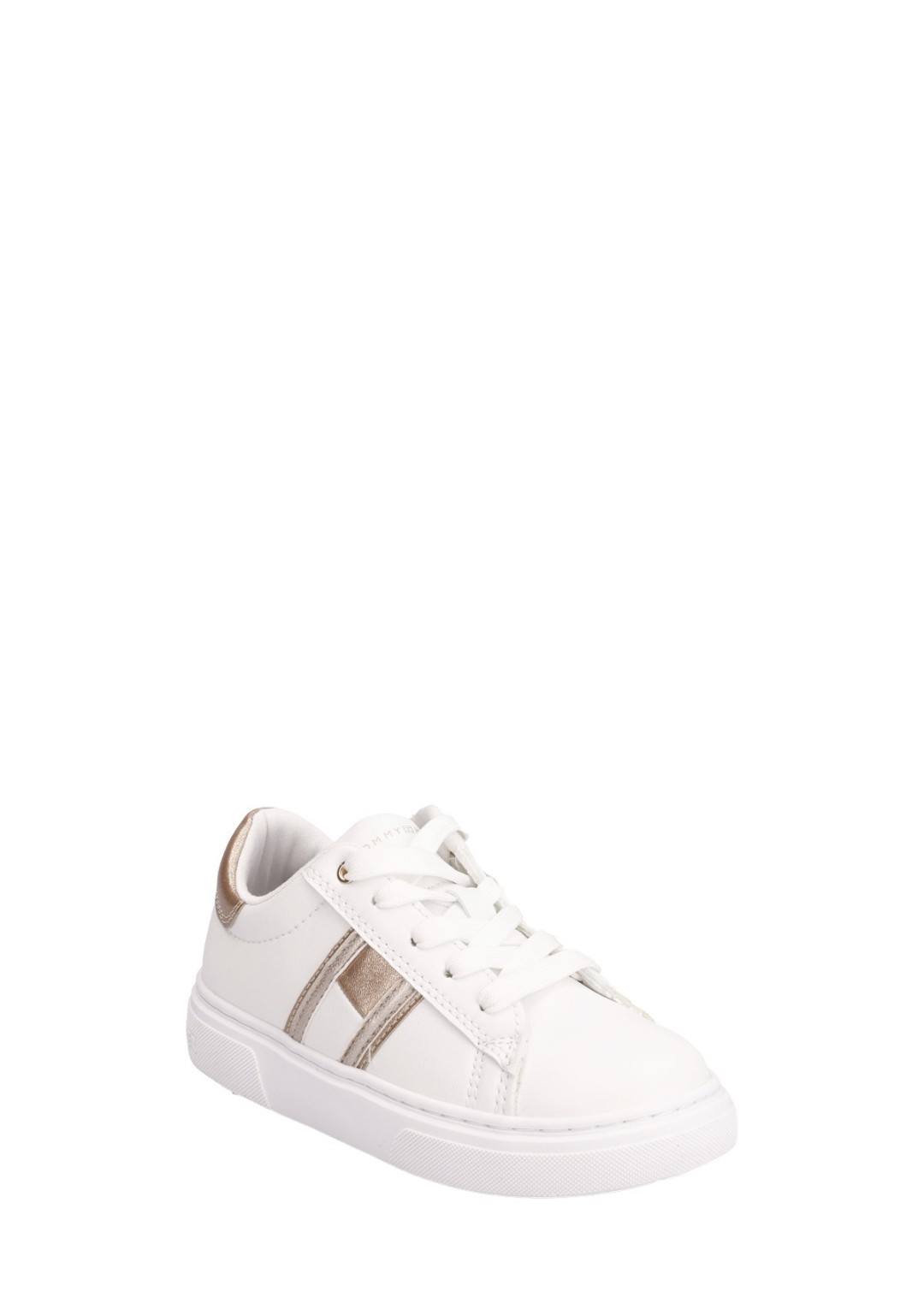 TOMMY HILFIGER - Sneaker Rip.Platino - Bambine e ragazze - T3A9-32703