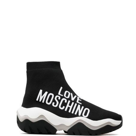 LOVE MOSCHINO - Calzino Scritta - Donna - JA15564G0GIZQ000