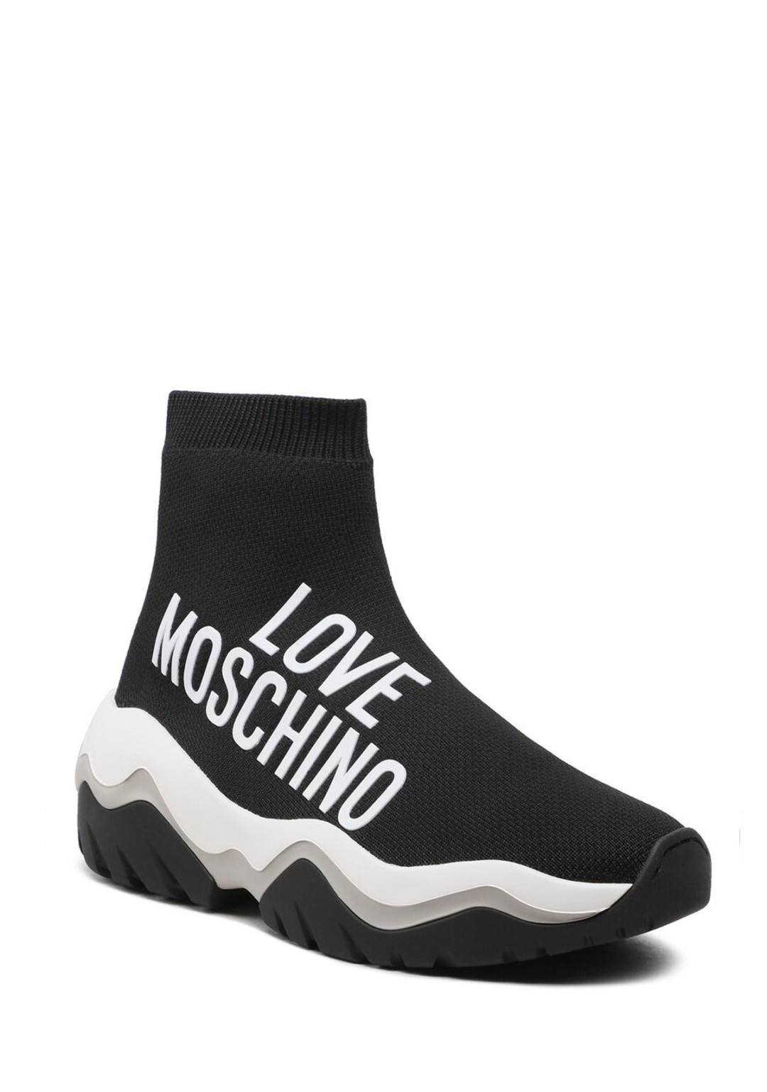 LOVE MOSCHINO - Calzino Scritta - Donna - JA15564G0GIZQ000