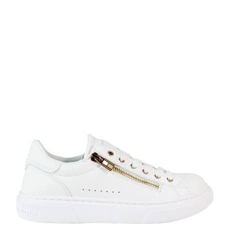 TOMMY HILFIGER - Sneaker Zip Oro - Bambini e ragazzi - T3A9- 32698