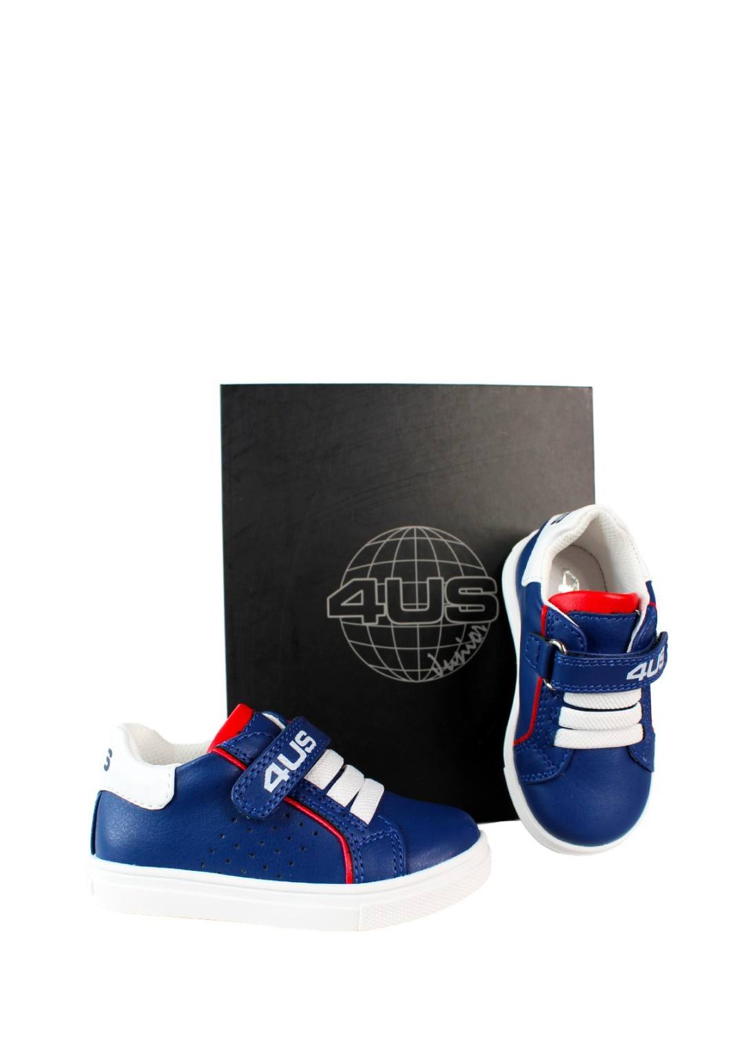 4US - Sneaker Strappo - Bambini e ragazzi - 42470 B