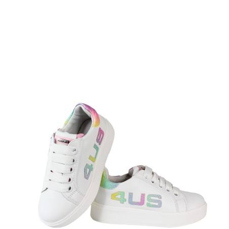 4US - Logo Multicolor - Bambine e ragazze - 42341