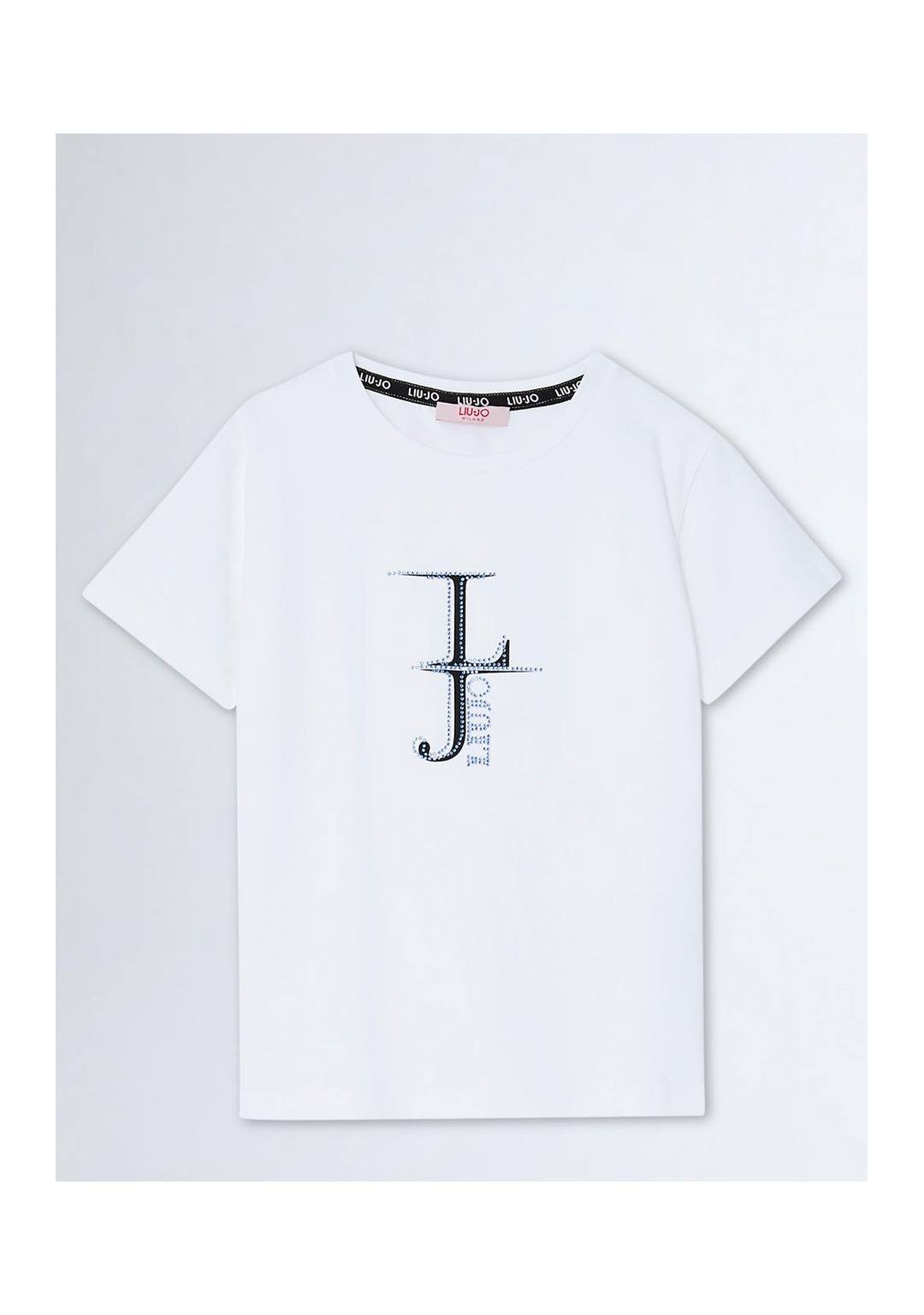 LIU JO - Logo Brillantini - Bambine e ragazze - GA3046 J5003 B