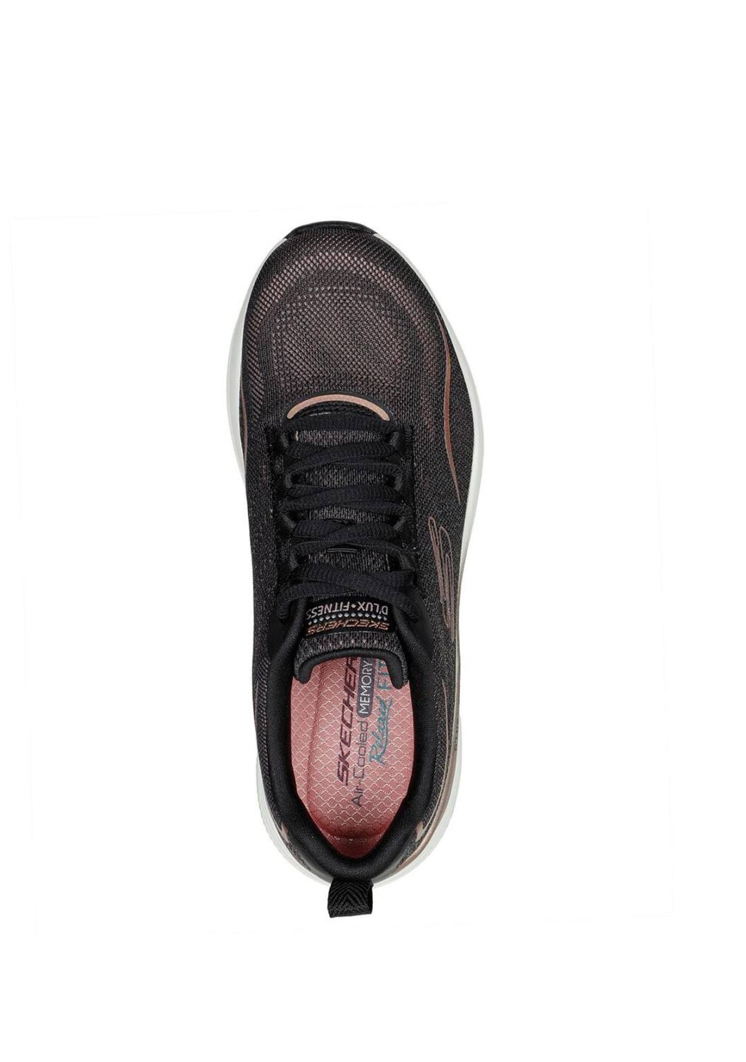Skechers - Sneaker D'Lux - Donna - 149837/BKRG