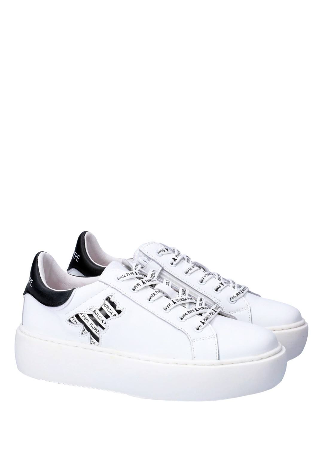 Patrizia Pepe - Sneaker Rip.Nero - Donna - PJ200