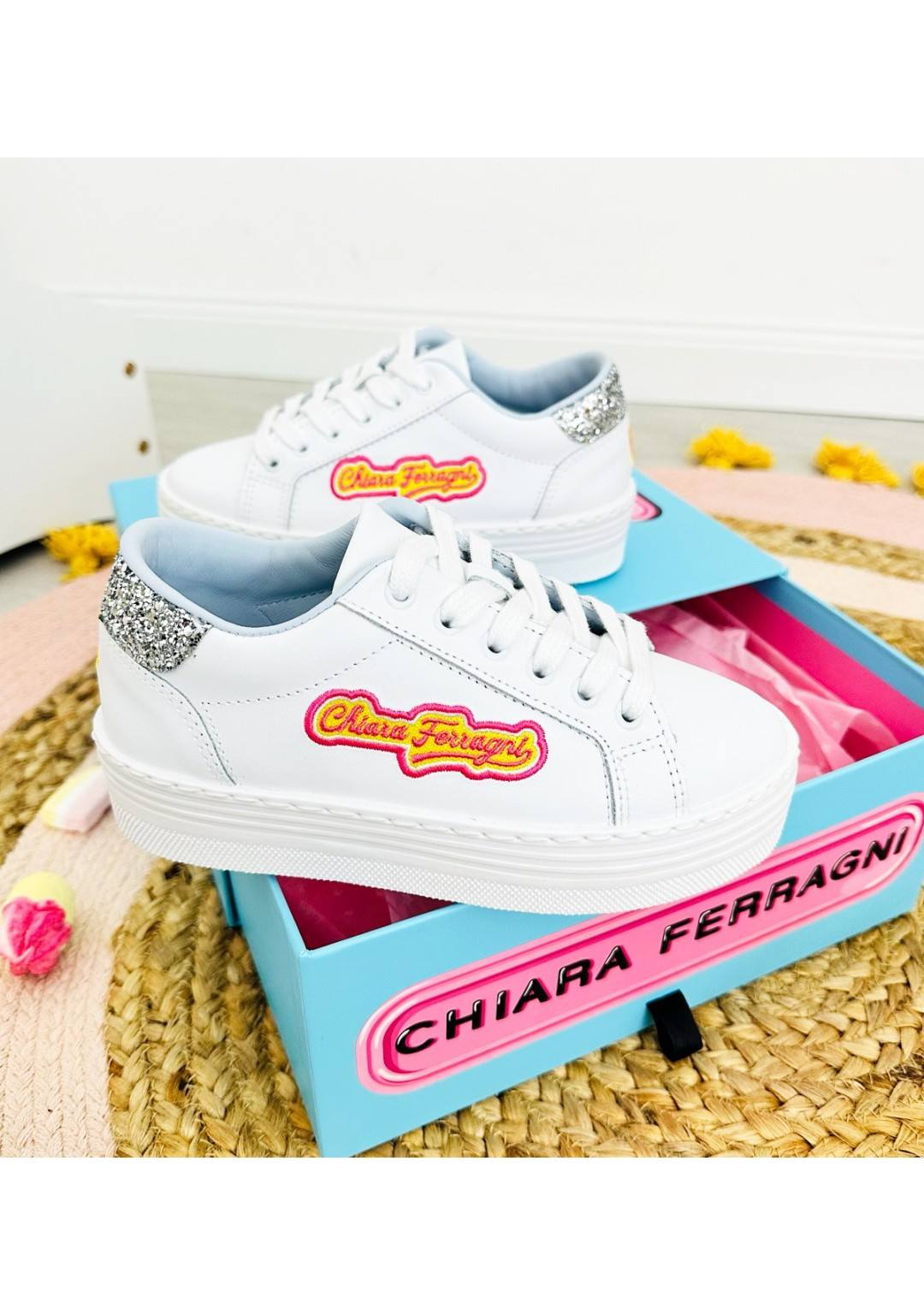 Chiara Ferragni - Sneaker Rip.Glitter - Bambine e ragazze - CFB211-064