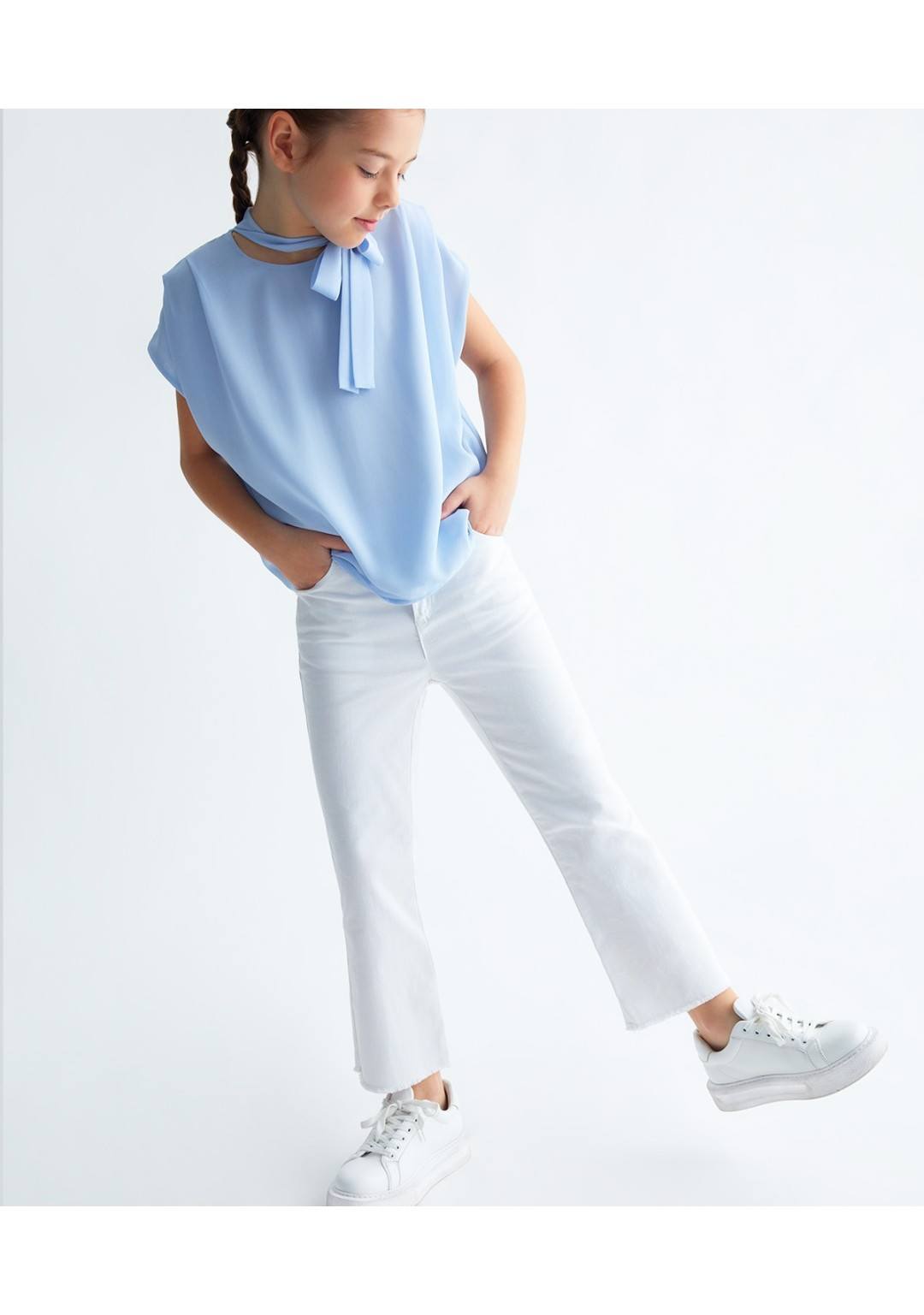 LIU JO Pantalone Lungo Bambine e ragazze GA3065