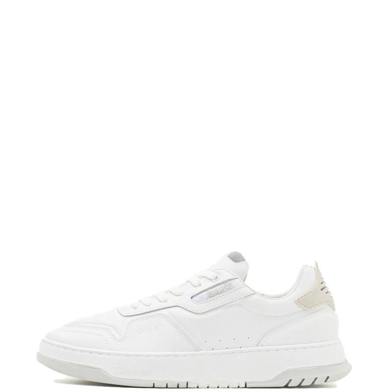 Blauer Sneakers in pelle Uomo