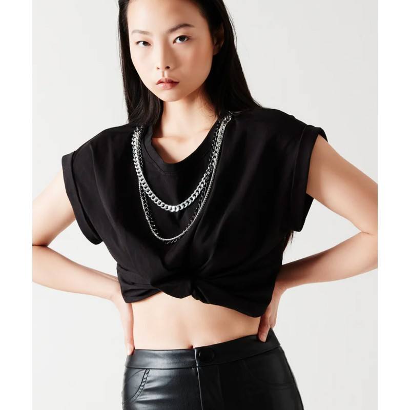 Cult t-shirt cropped con...