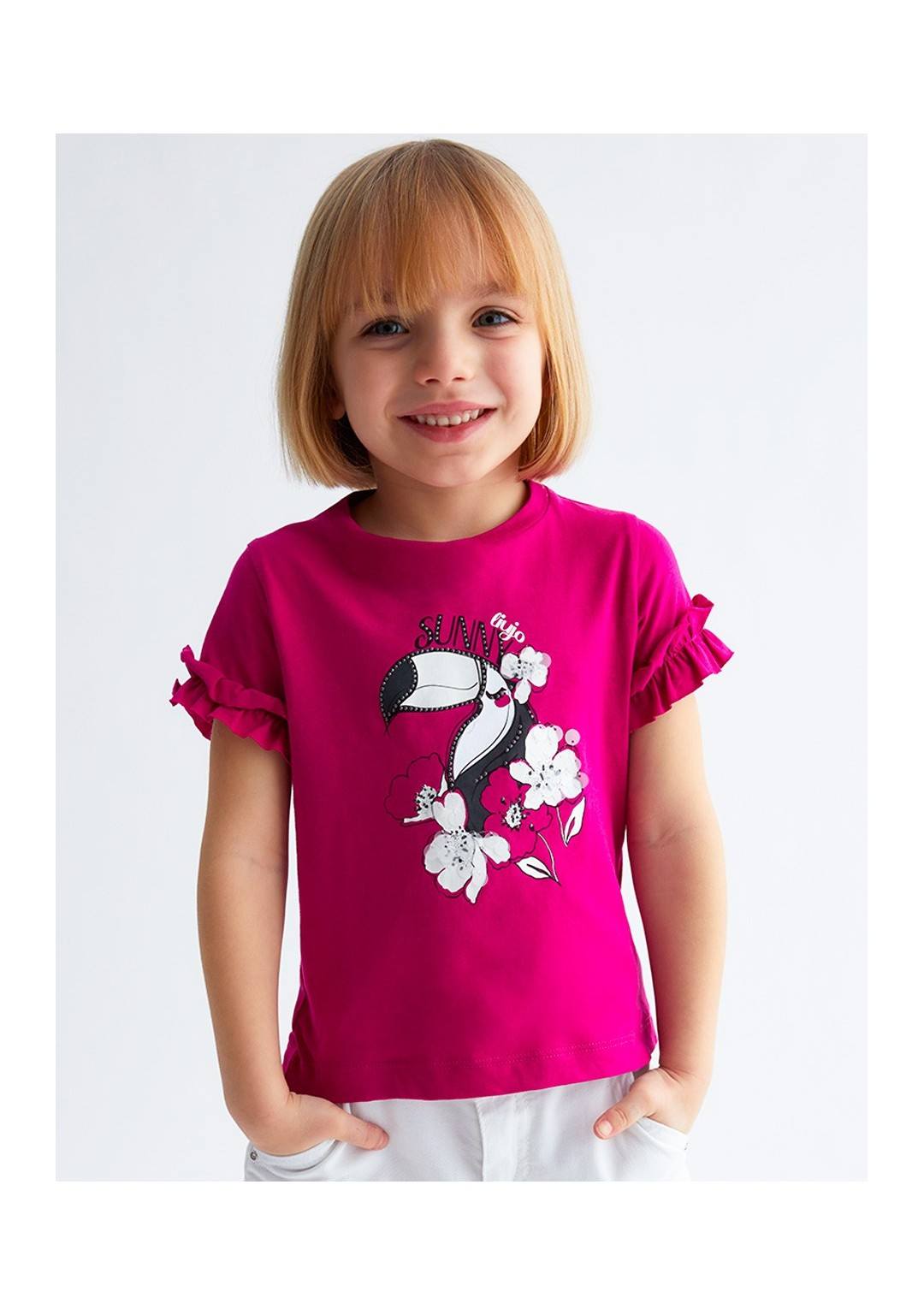 LIU JO - T-Shirt Pellicano - Bambine e ragazze - KA3144 J5923