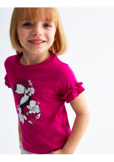 LIU JO - T-Shirt Pellicano - Bambine e ragazze - KA3144 J5923