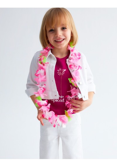 LIU JO - T-Shirt Palme - Bambine e ragazze - KA3143 J5003