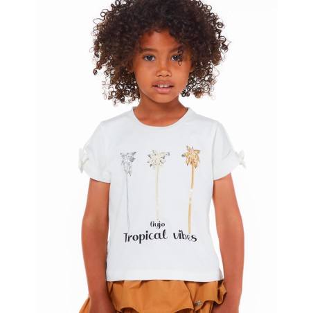 LIU JO - T-Shirt Palme - Bambine e ragazze - KA3143 J5003 B