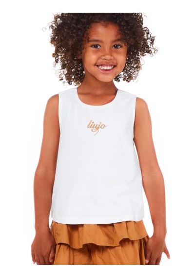 LIU JO - Top logo - Bambine e ragazze - KA3118 J5003