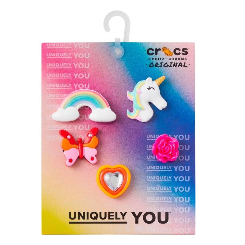 CROCS CHARM 5 PACK UNICORN